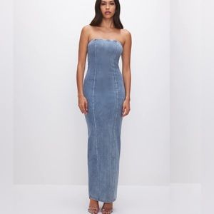 SOFT SCULPT MAXI TUBE DRESS